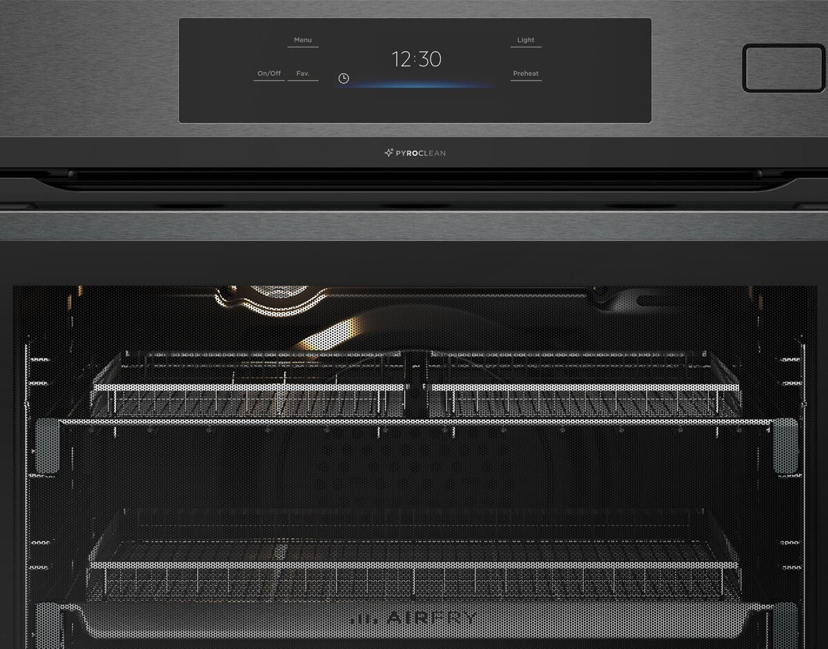 Westinghouse 60cm Pyrolytic Oven - 80L Gross, AirFry, EasyBake Steam, TFT Touchscreen - WVEP6918DD