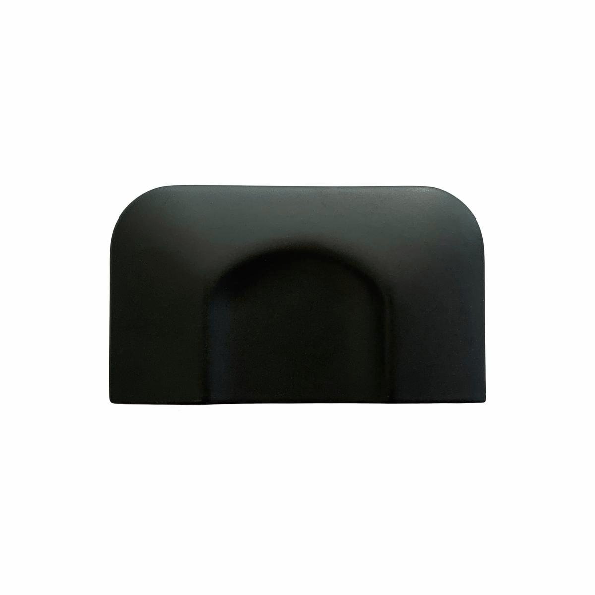 Taskmaster 32mm Matte Black Slimline Cabinet Knob - 1 Pack - Steel - SuperSaverAU - view 1