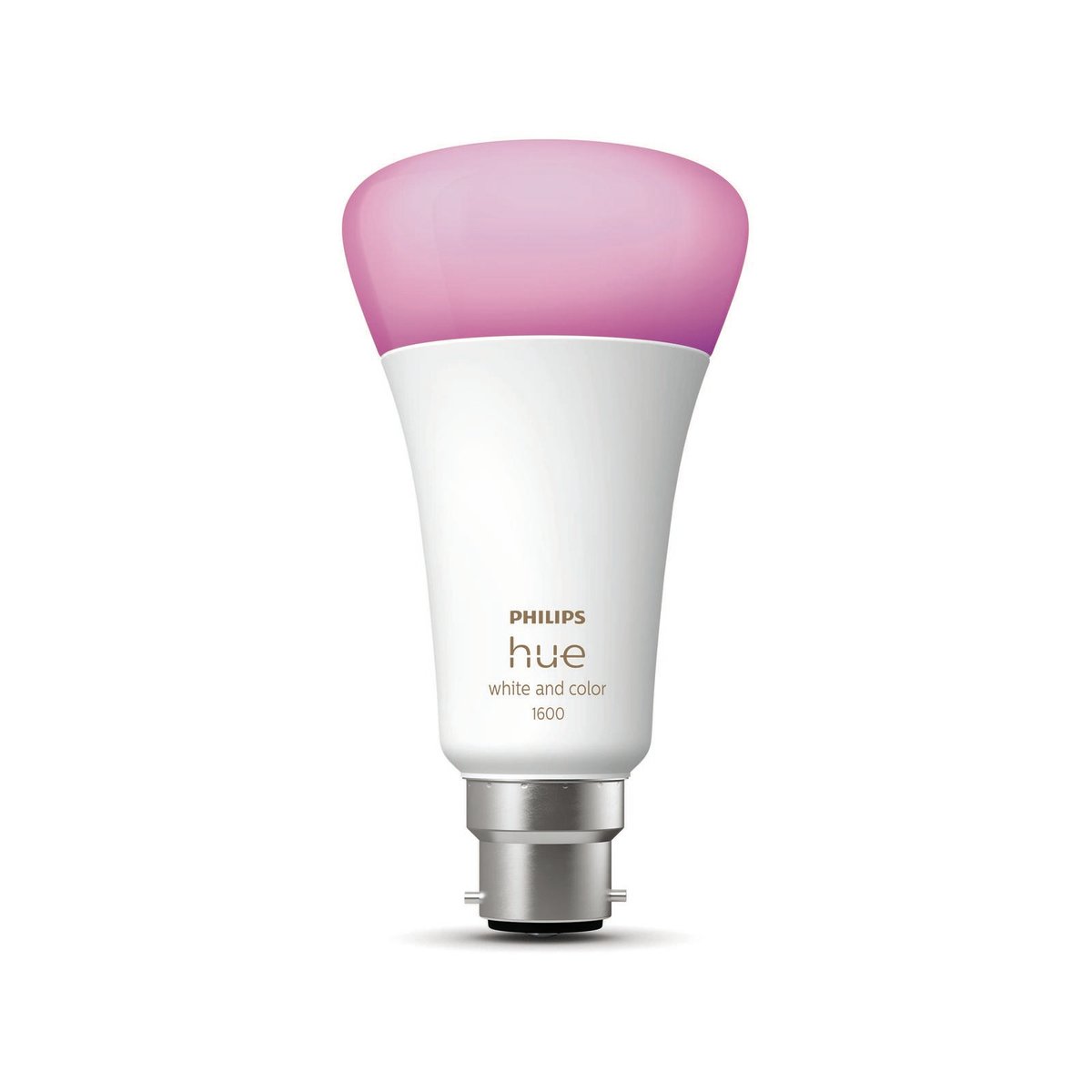 Philips Hue A67 B22 LED 1600lm Colour 15W Smart Globe Dimmable 929002471502