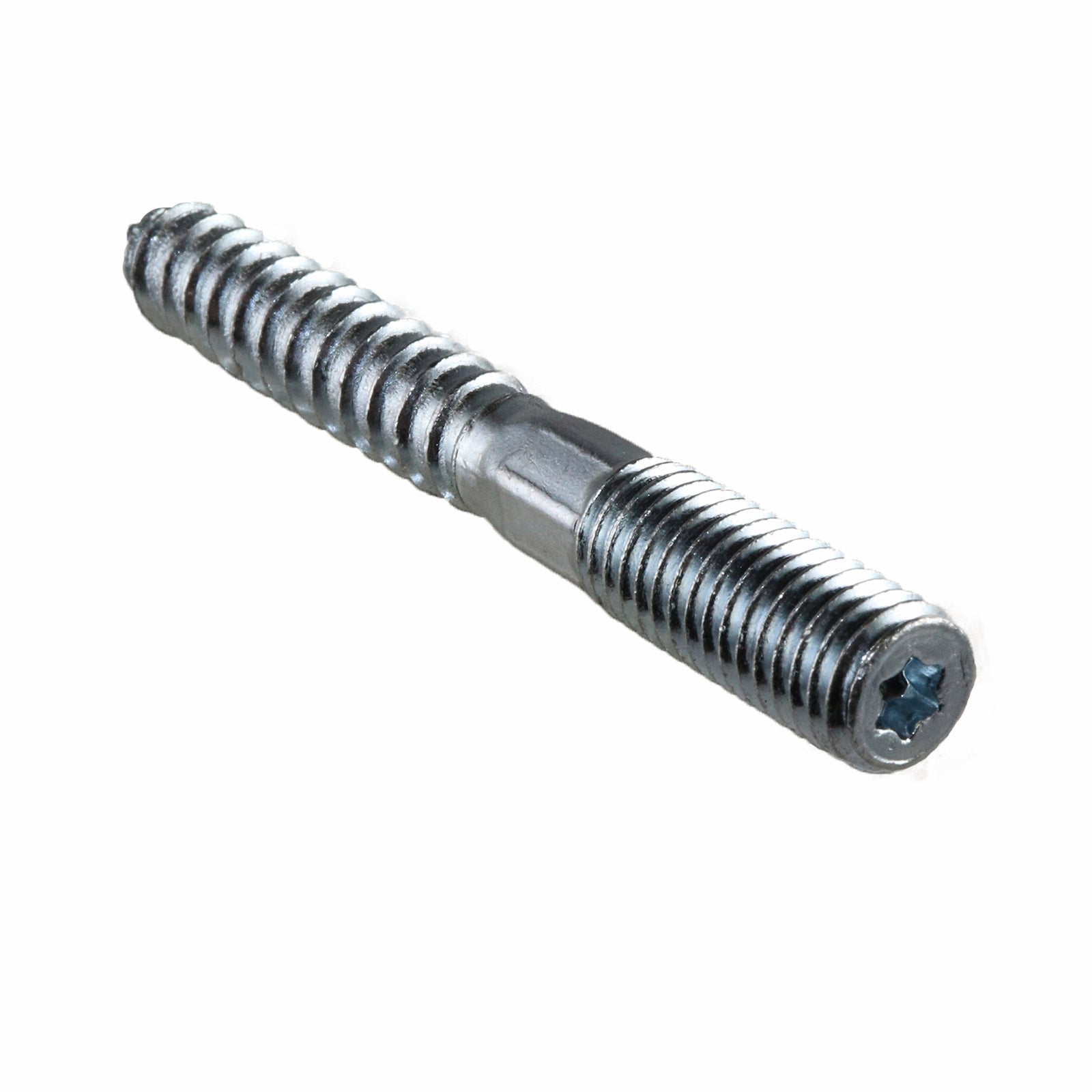 Everhang M10 x 80mm Zinc Plated Hanger Bolt with Star Recess - Steel, 4 Pack