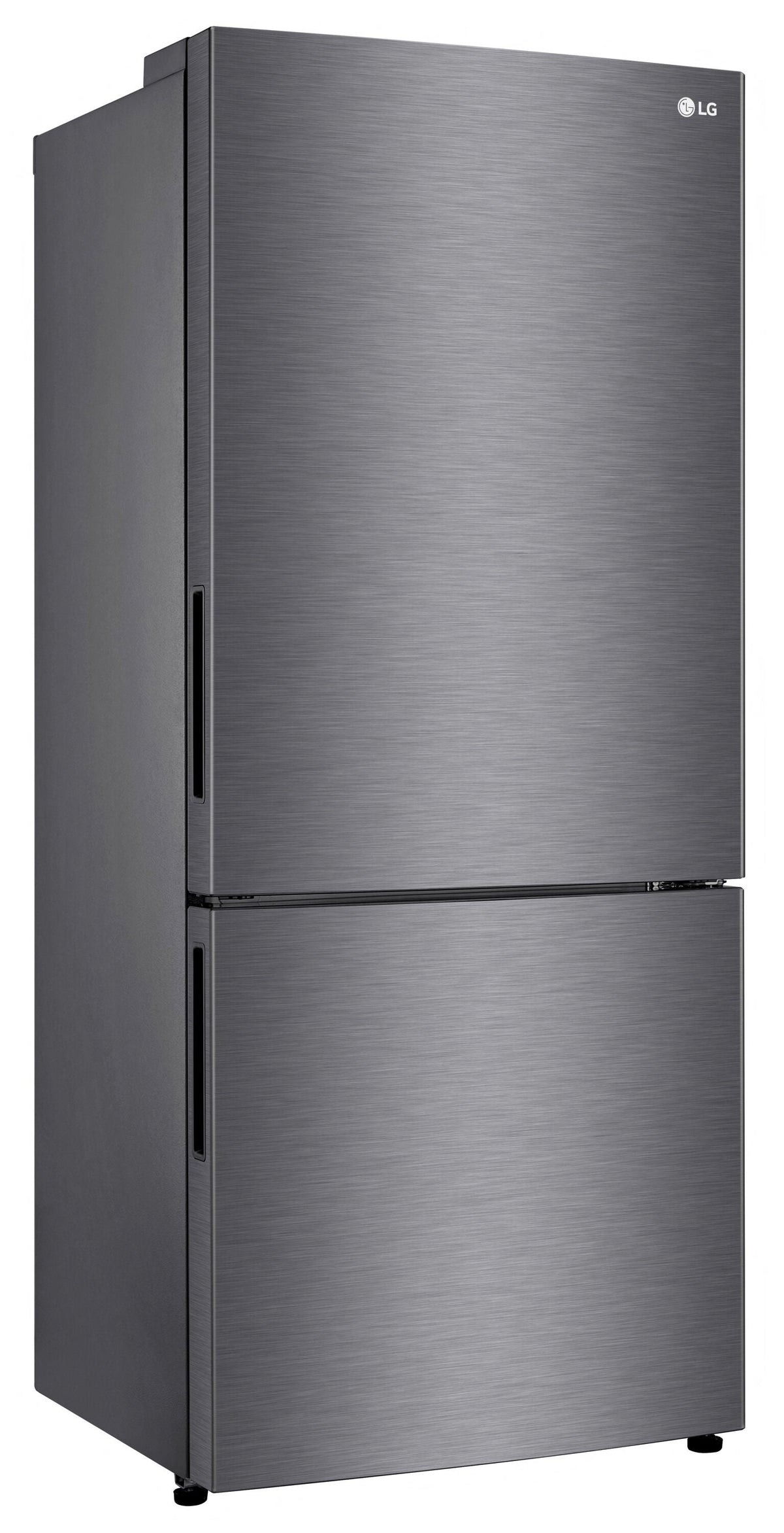 LG 420L Bottom Mount Fridge - Dark Graphite Doors, Door Cooling, Frost Free - GB-455UPLE