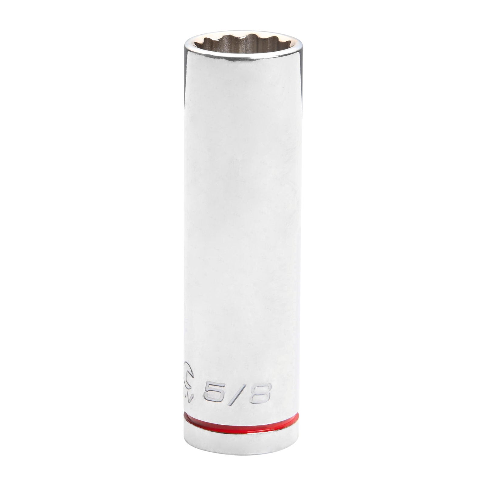 Kincrome 5/8in 1/2in Drive Deep Socket 12 Point Chrome Vanadium