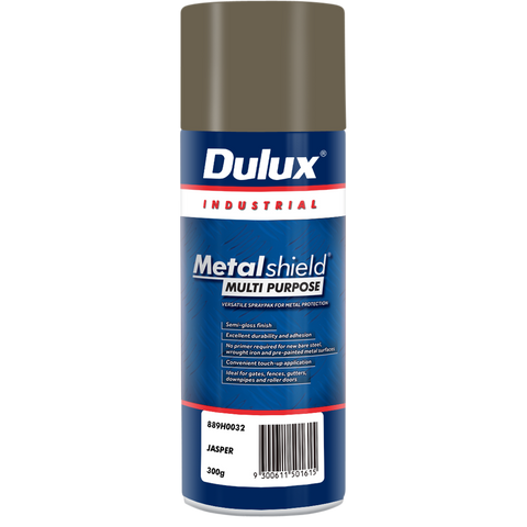 Dulux Metalshield 300g Multipurpose Spray Paint Jasper - Metal Protection