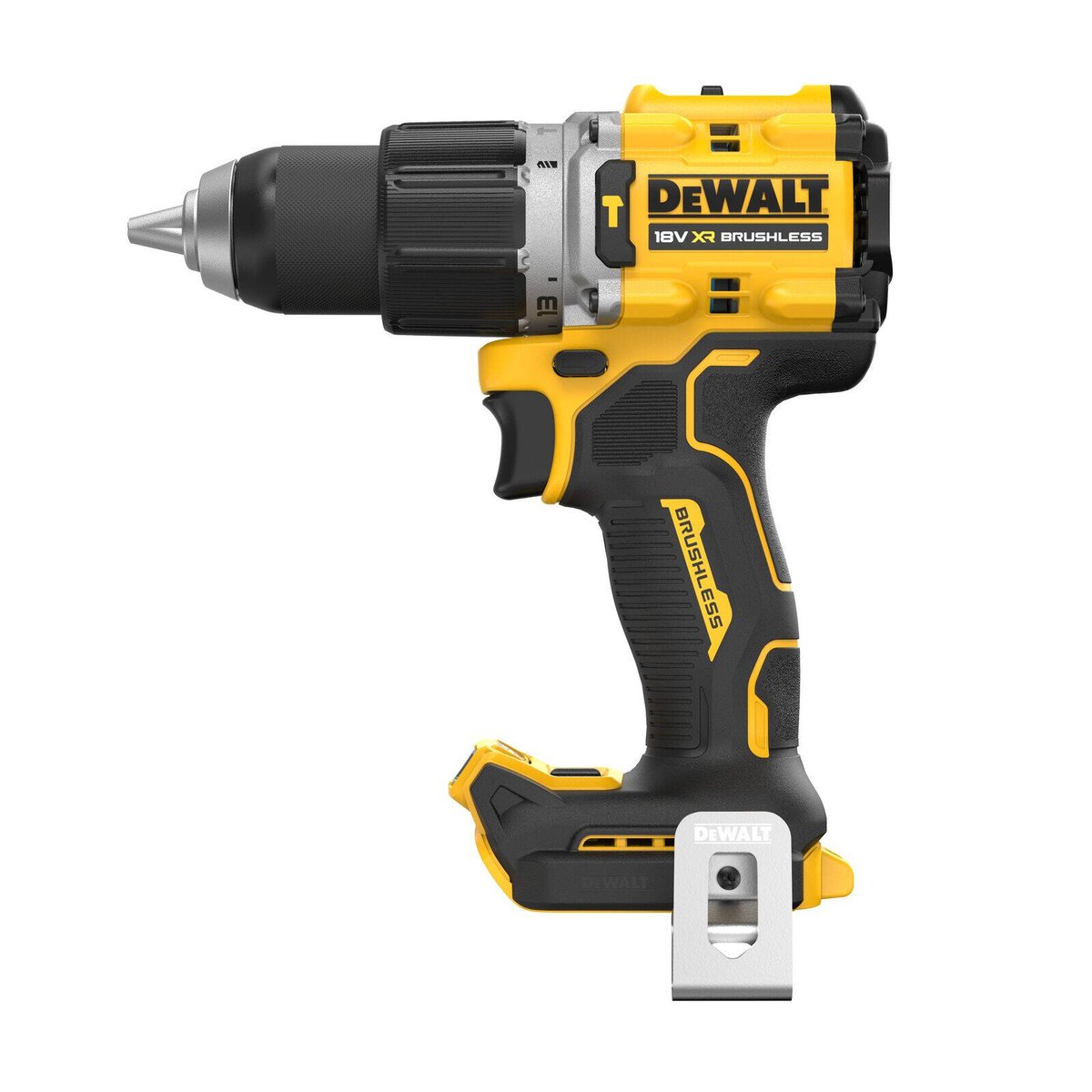 DeWALT 18V XR Compact Brushless Hammer Drill Driver Skin Only DCD805N-XJ