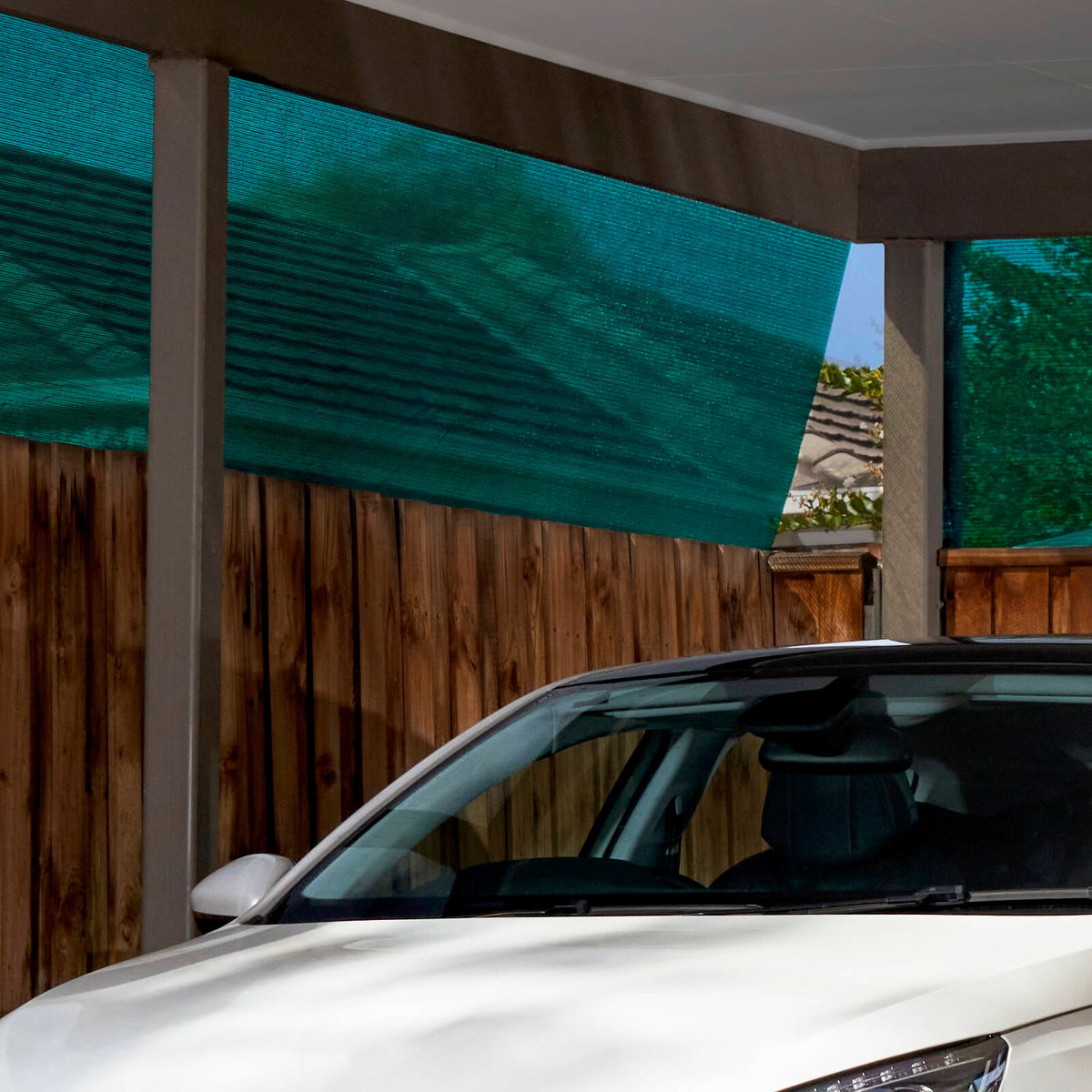 Coolaroo 1.8 x 6m Rainforest Heavy-Duty Screening Shade Cloth - HDPE 70% UV Block
