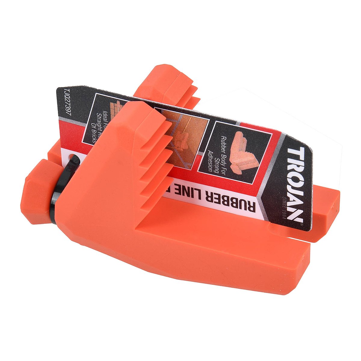 Trojan Orange Rubber Line Block for Brickwork Alignment