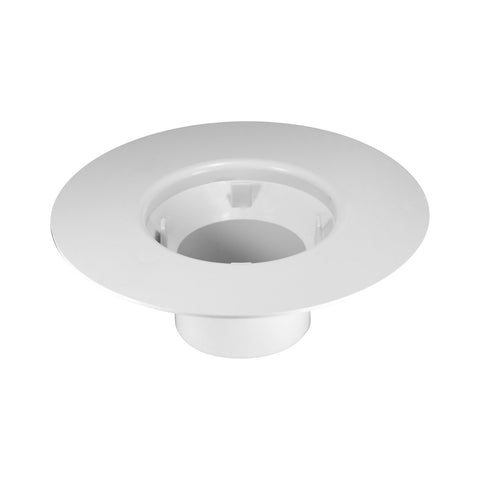 Kinetic 100mm Light Grey PVC In Pipe Puddle Flange