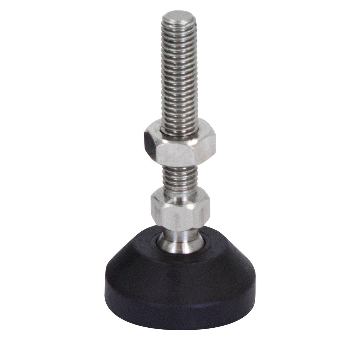 Richmond Levelling Foot - 40mm x M10 - Zinc Plated - Adjustable - SuperSaverAU - view 1