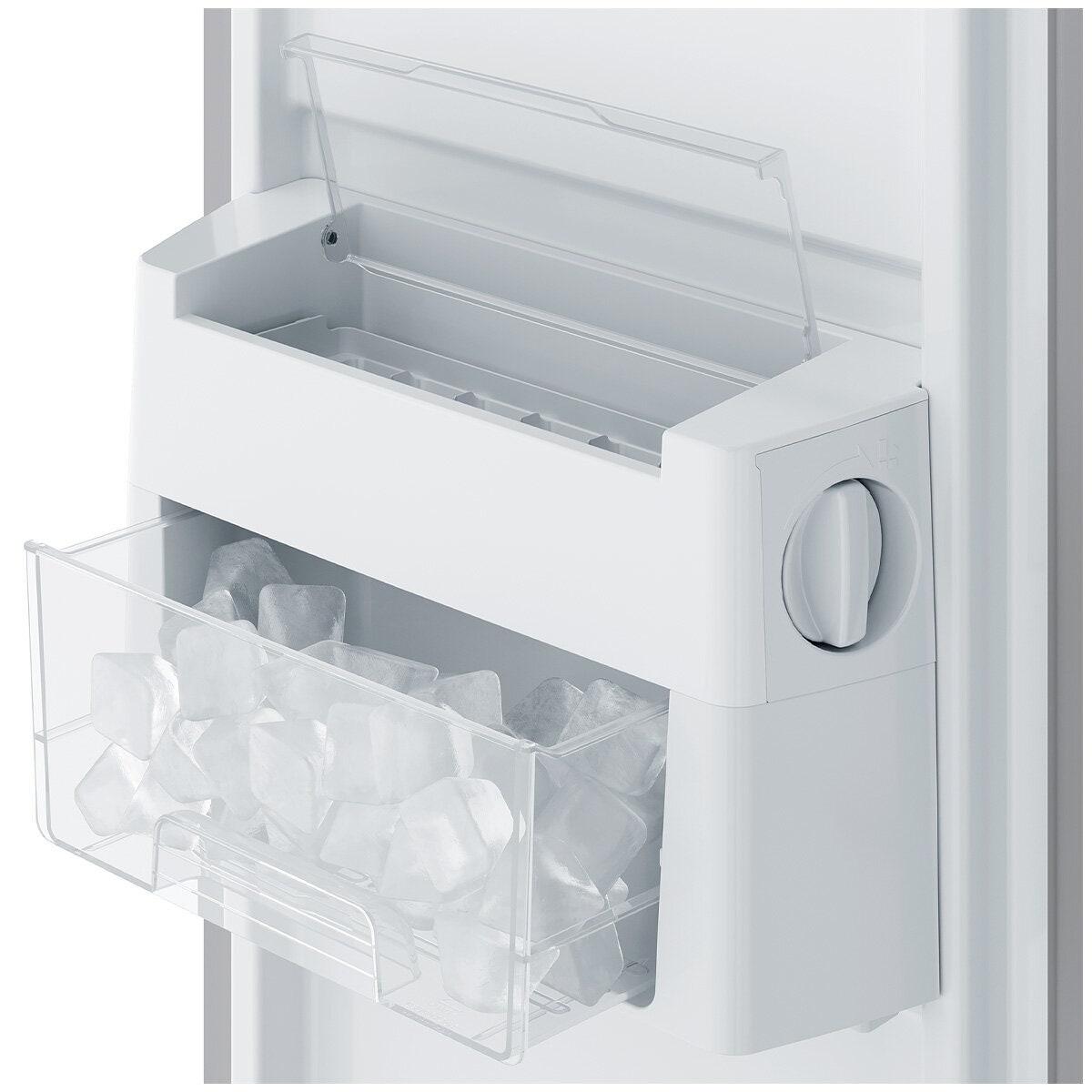 Westinghouse 619L Side by Side Fridge - Matte Black with Non-Plumbed Water Dispenser - WSE6240BB
