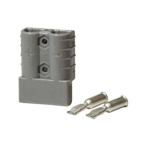 KT Solar 50A 12V Heavy Duty Connector Kit, Polycarbonate, Grey, 10 Pack
