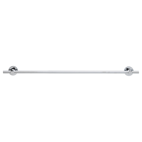 tesa Loxx 700mm Self-Adhesive Chromed Metal Single Bath Towel Rail