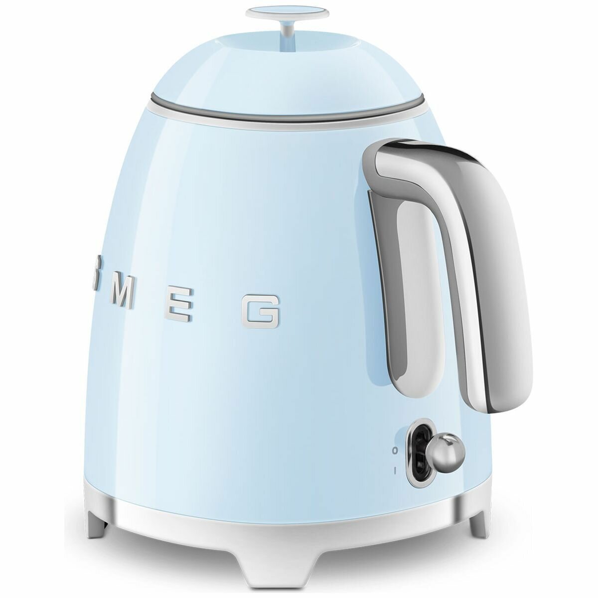 Smeg 50s Retro Style 800mL Mini Electric Kettle - Pastel Blue, 1400W, Double Wall - KLF05PBAU