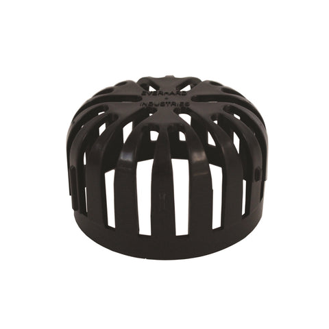 Everhard EasyDRAIN 85 x 50mm Leaf Dome, Black Polypropylene Debris Barrier