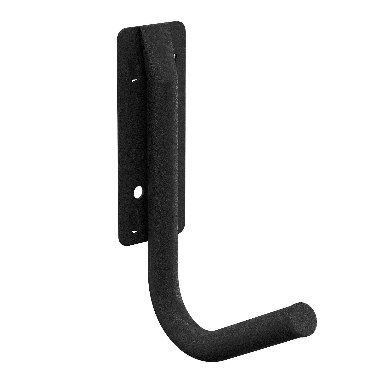 Rack It 400kg Single Hook, Black Powder Coated Steel Storage Accessory for Shelving Uprights