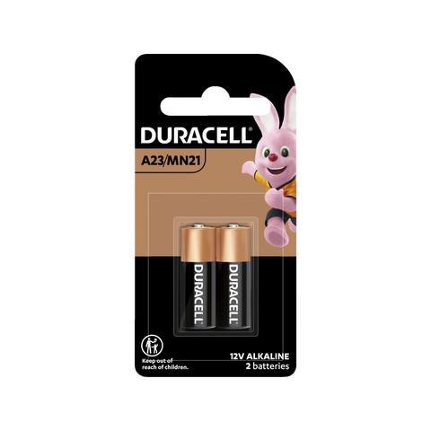 Duracell Specialty MN21 A23 Battery 2 Pack - 12V - Long-Lasting Power - SuperSaverAU - view 1