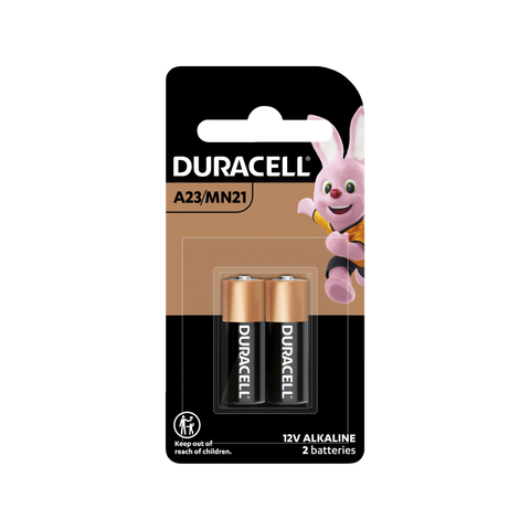 Duracell Specialty MN21 A23 12V Alkaline Battery - 2 Pack