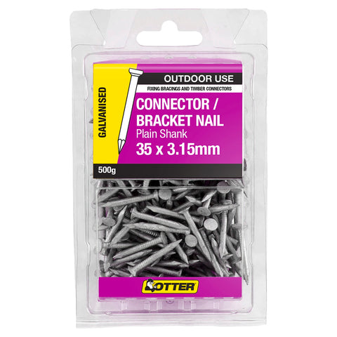 Otter 500g 3.15mm Galvanised Connector Bracket Nails