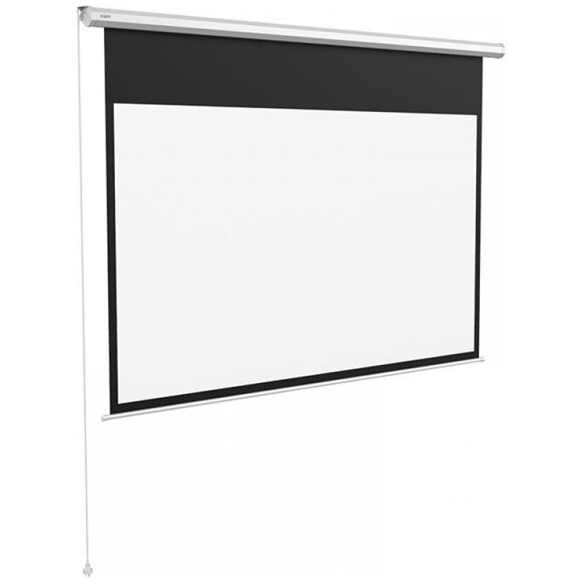 Xgimi 100 Inch Motorised Projector Screen - Remote Control, Fold and Extend, Black and White - P140S