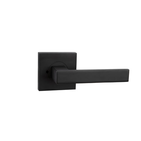 Lemaar Javea Privacy Set Black Zinc Lever - 65mm Interior Door
