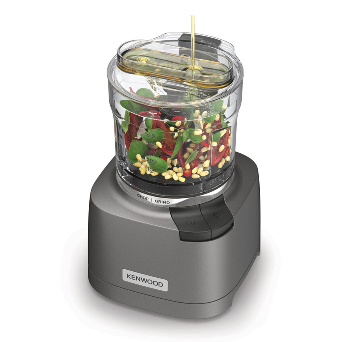 Kenwood Duo Prep two-in-one chopper and grinder - 800W, 500ml, stack and store - CHP80000SI