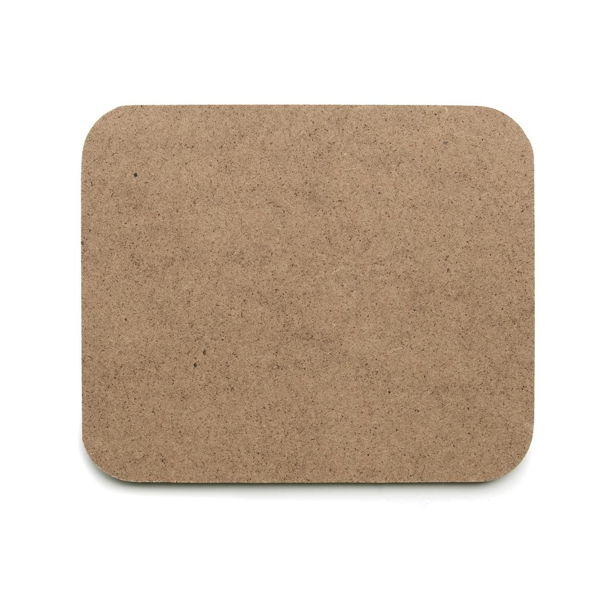 Boyle 11.2cm MDF Wooden Rectangle Coaster for Craft and Decor