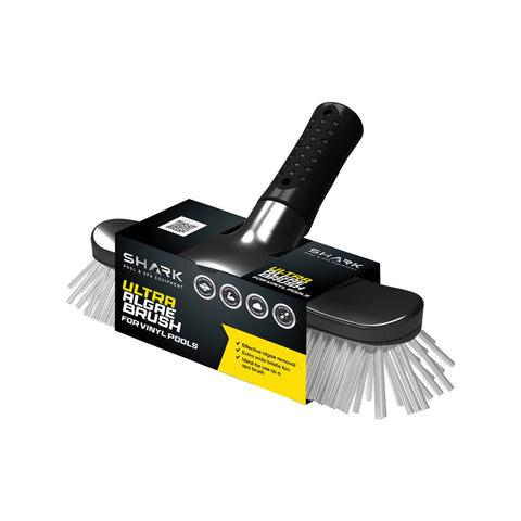 Shark Algae Brush for Vinyl Pools - 255mm x 245mm - Heavy-Duty Cleaning Tool - SuperSaverAU - view 1