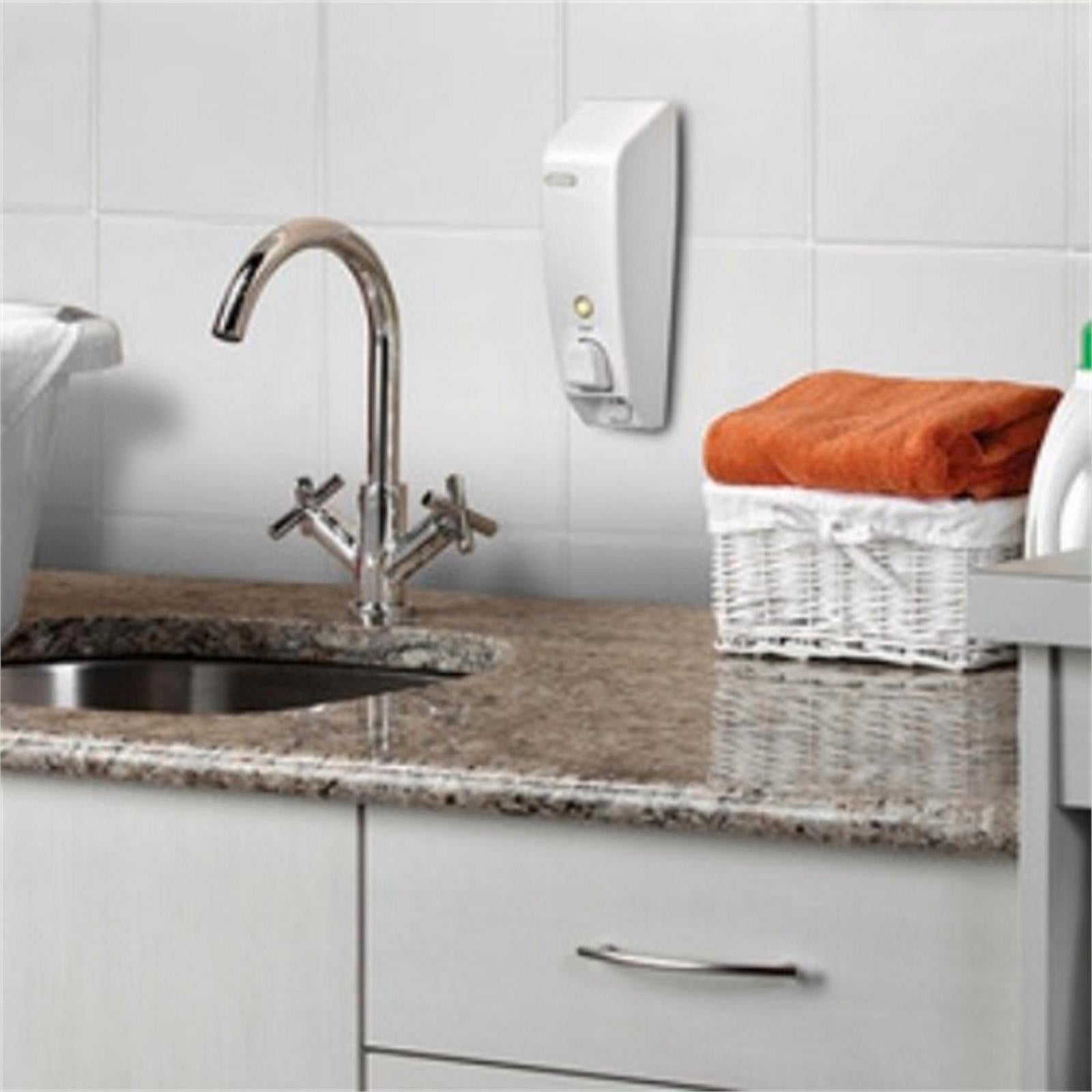 Better Living Classic 430ml White Single Chamber Soap Dispenser ABS Wall Mount