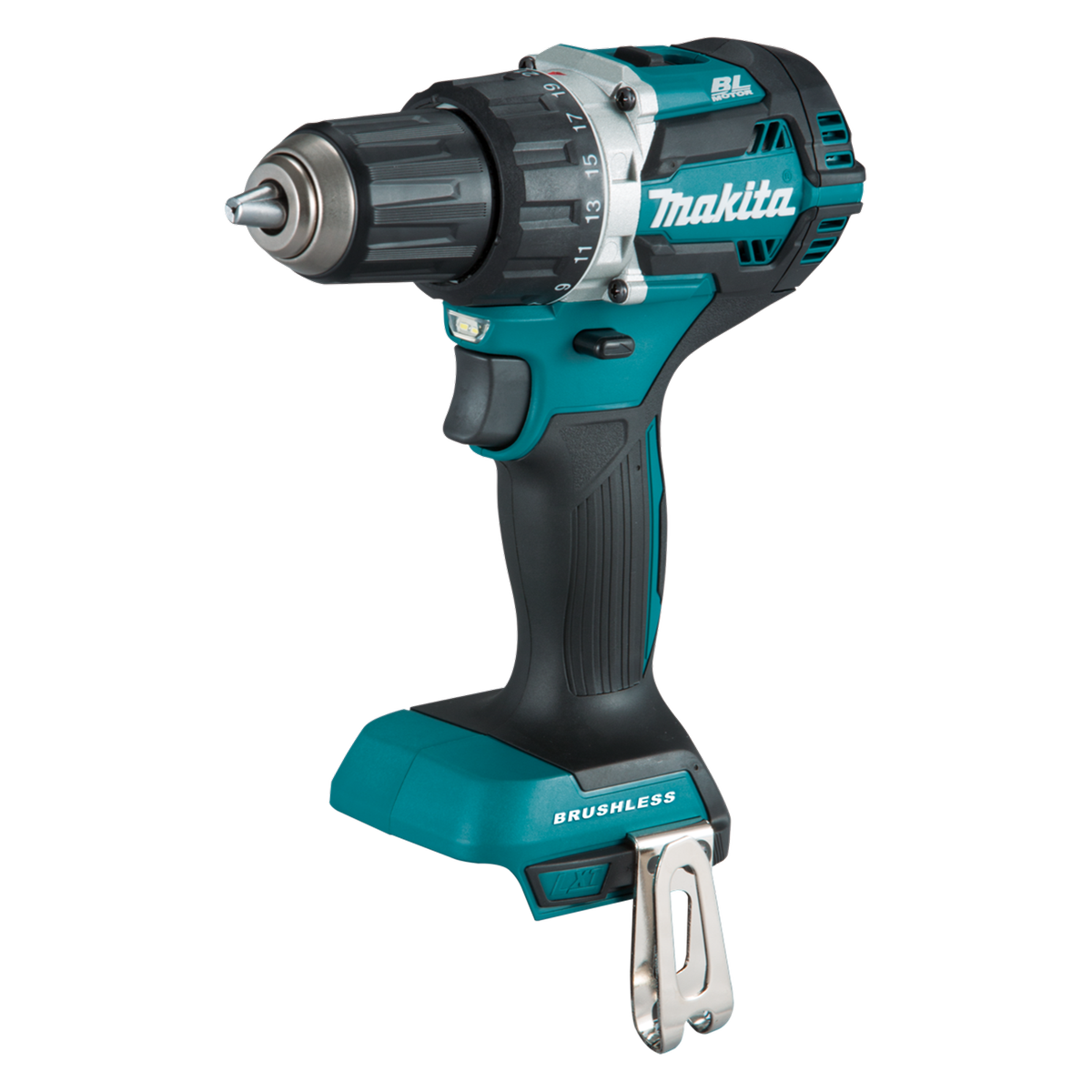 Makita 18V Brushless Compact Driver Drill Skin Only Metal Plastic Lightweight - SuperSaverAU - view 1