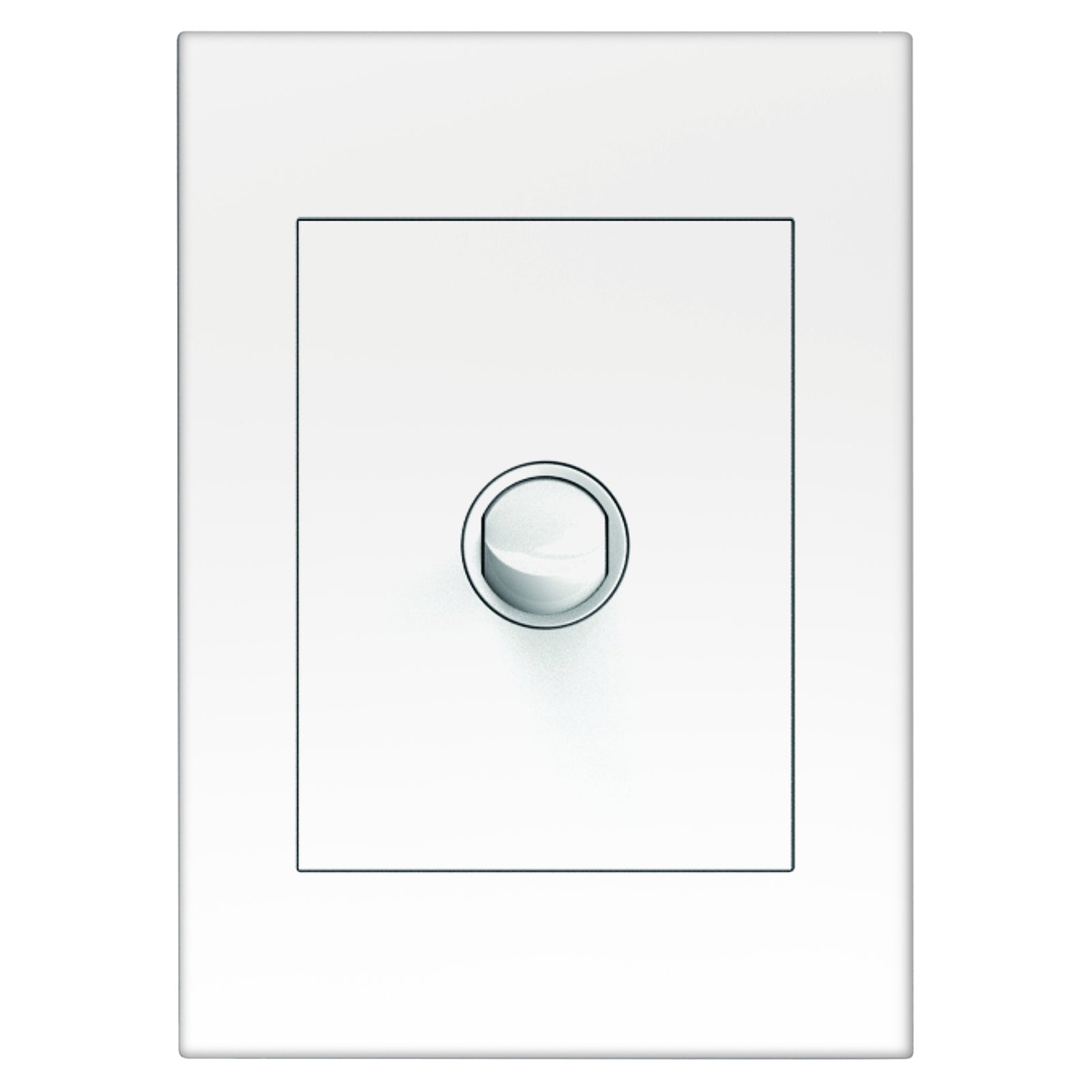 HPM VIVO 1 Gang Wall Switch, White, 10A 240V 2 Way (EV770/1WE)