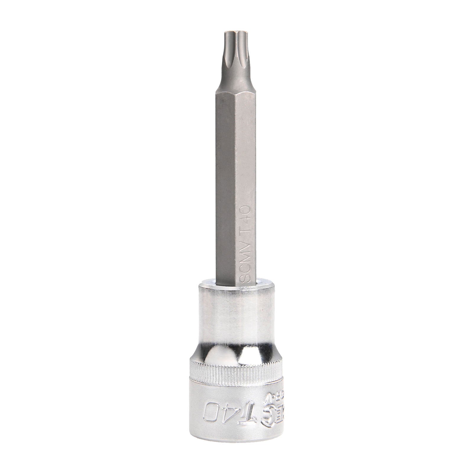 Kincrome T40 Tamperproof Torx Bit Socket, 1/2" Drive 100mm Long Chrome Vanadium