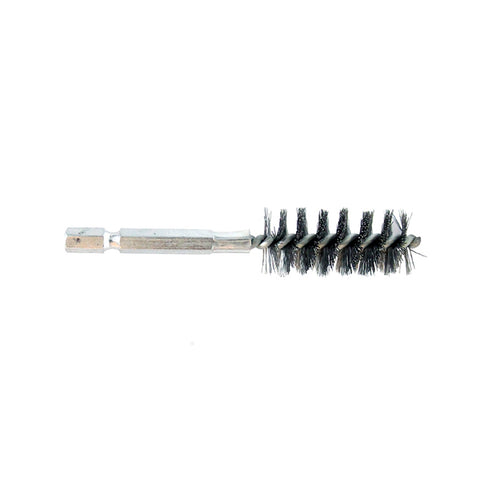 Josco 19mm 1/4" Hex Steel Wire Tube Brush