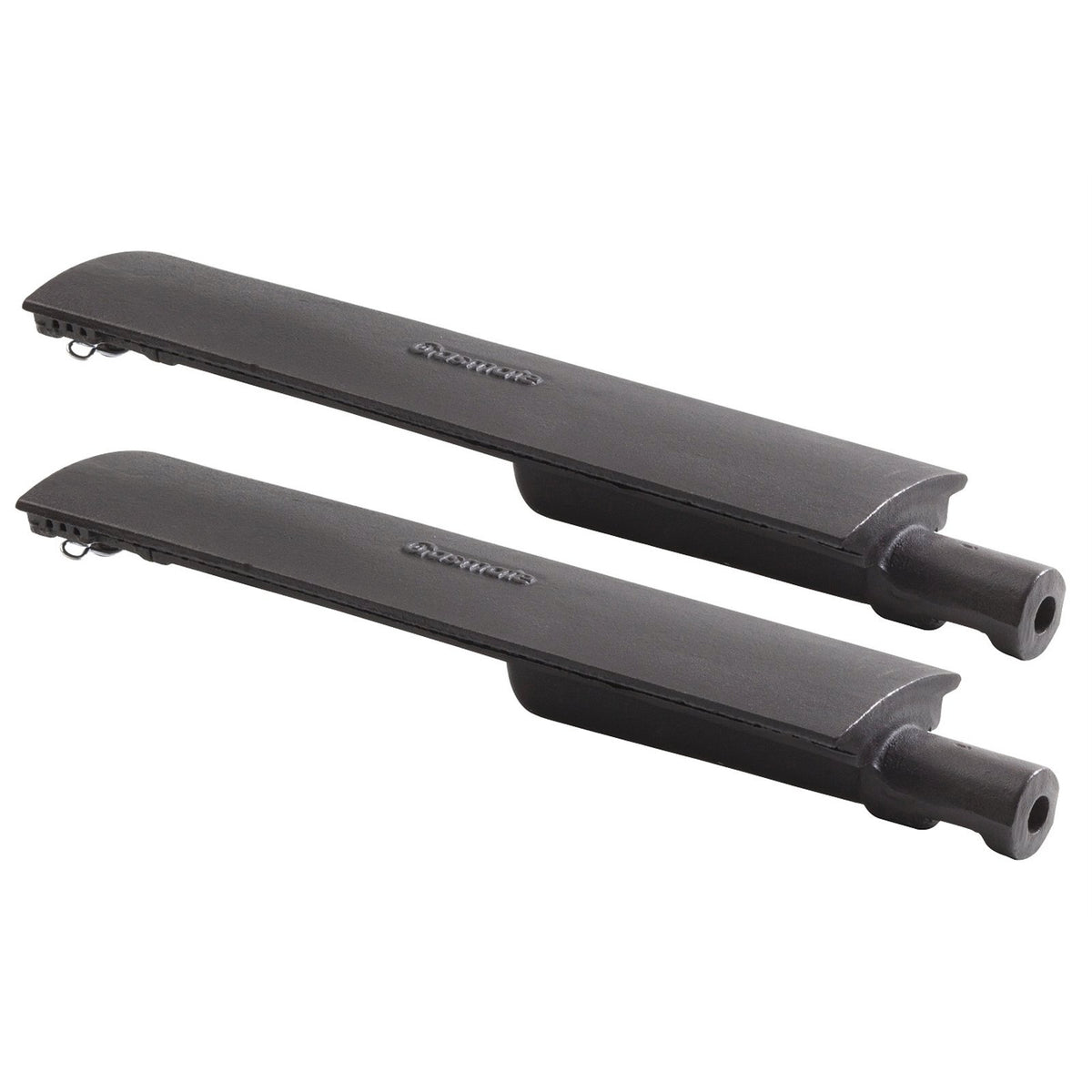 Gasmate Satin Enamel BBQ Rail Burner - 2 Pack, Durable Replacement Burners
