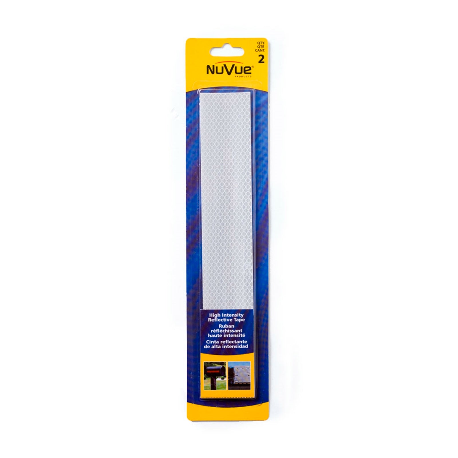 Sandleford NuVue 50 x 300mm White High Intensity Reflective Tape - 2 Pack