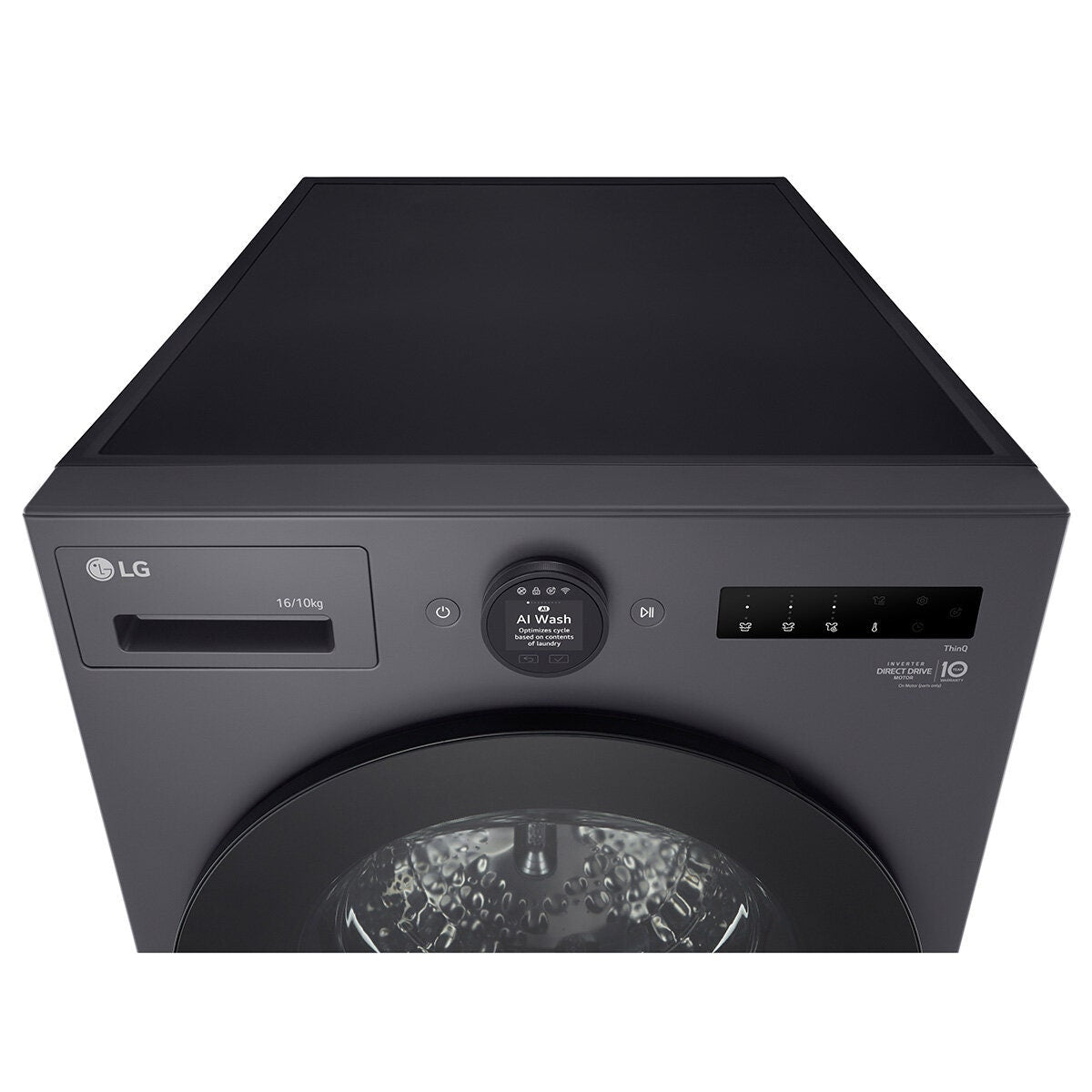 LG Series XL 16kg/10kg Washer Dryer Combo - Steam Allergy Care - Matte Graphite - WXLC-1016G