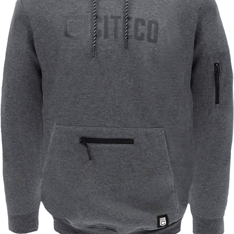 Citeco Charcoal Marle Hoodie - Men's Work Hoodie XL - UPF 50+ Protection - SuperSaverAU - view 1