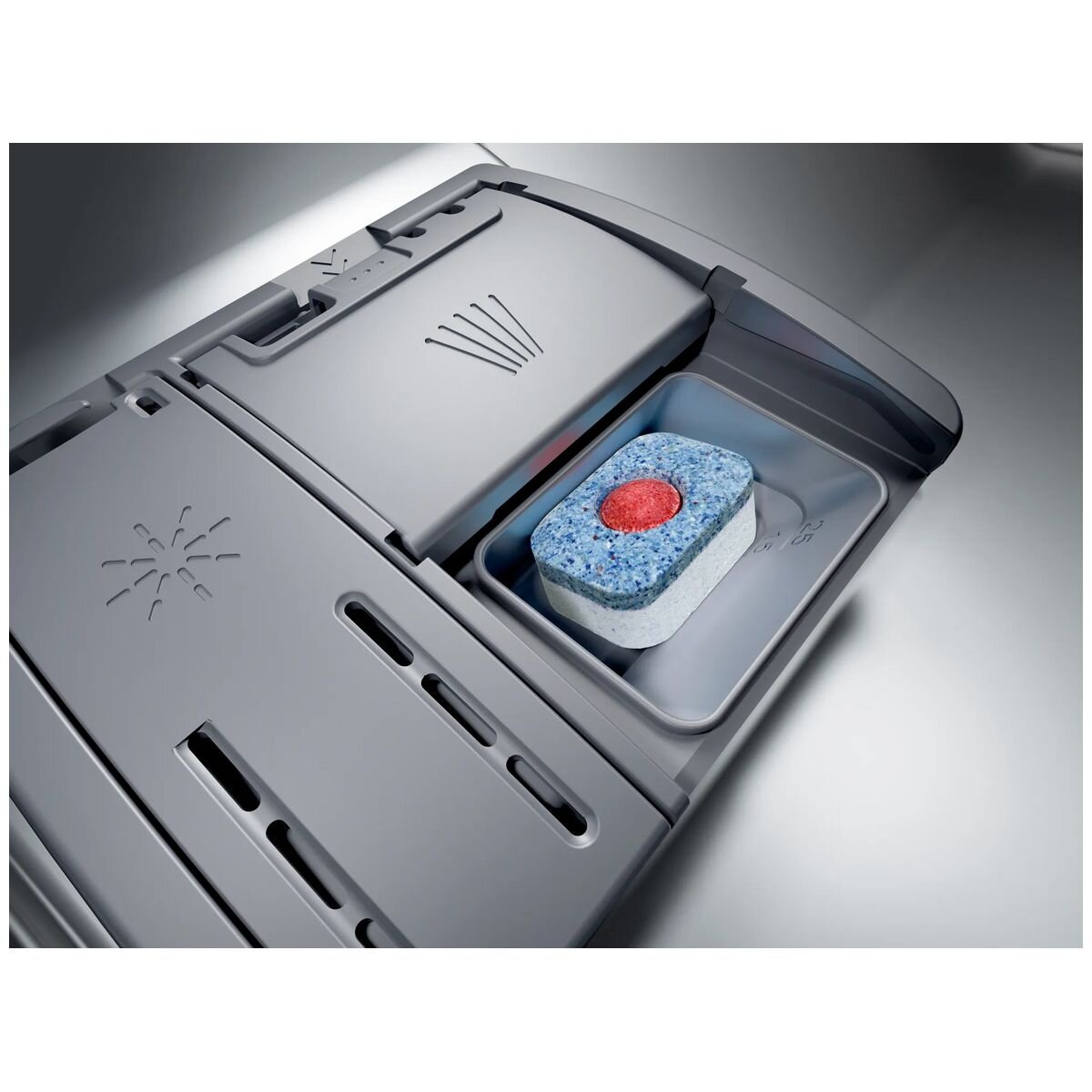 Bosch Series 2 60cm Freestanding Dishwasher - 13 Place Settings, Silver, Anti-Fingerprint - SMS24AI01A