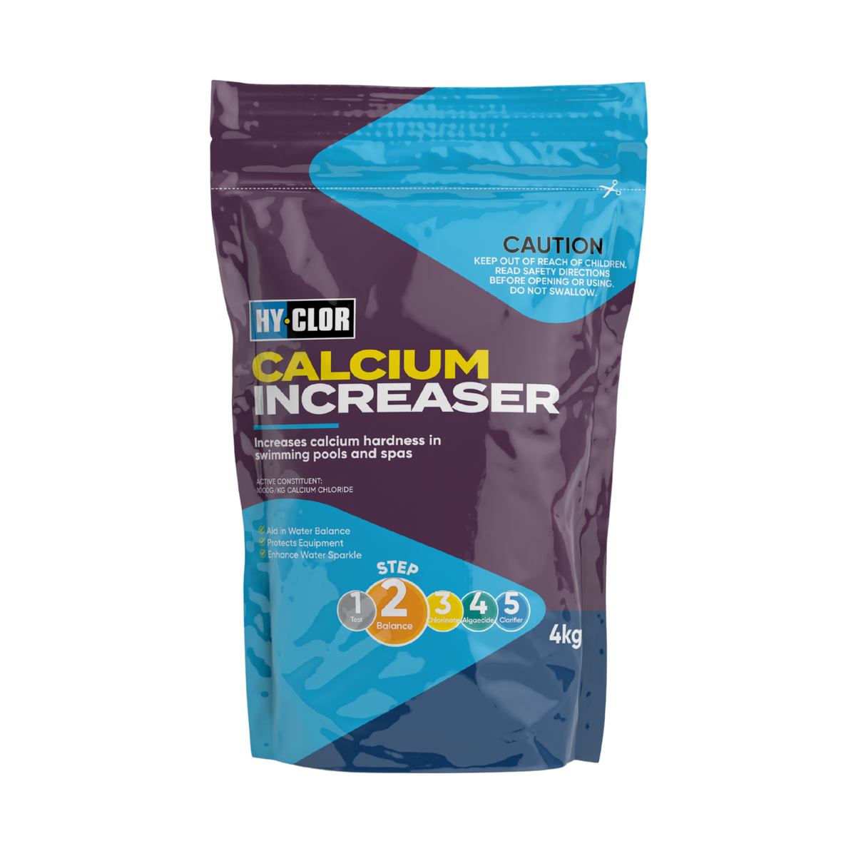 Hy-Clor Calcium Increaser 4kg Calcium Chloride Pool Hardness