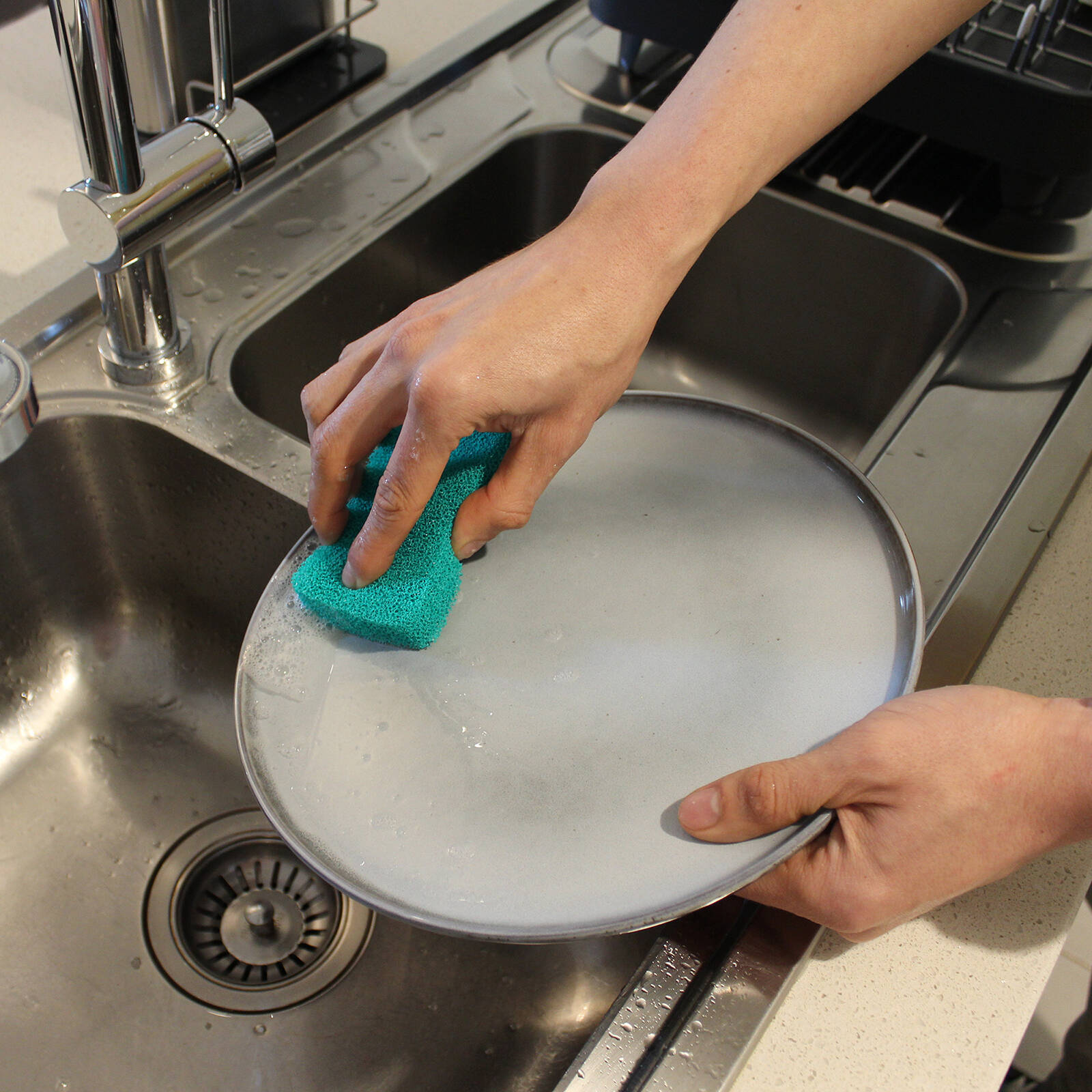 Sabco Non Scratch Silicone Scrubbing Sponge - 3 Pack