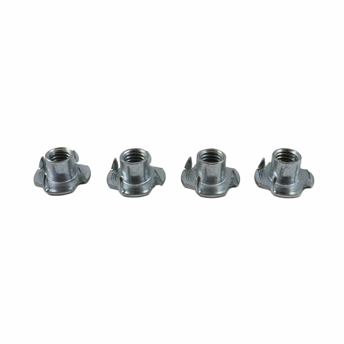 Adoored 3/8" Steel T Nut Furniture Leg 4 Pack