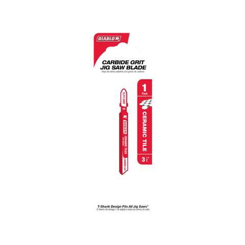 Diablo 82mm Carbide Grit Jig Saw Blade - Ceramic Tiles & Glass - Durable Cutting - SuperSaverAU - view 1