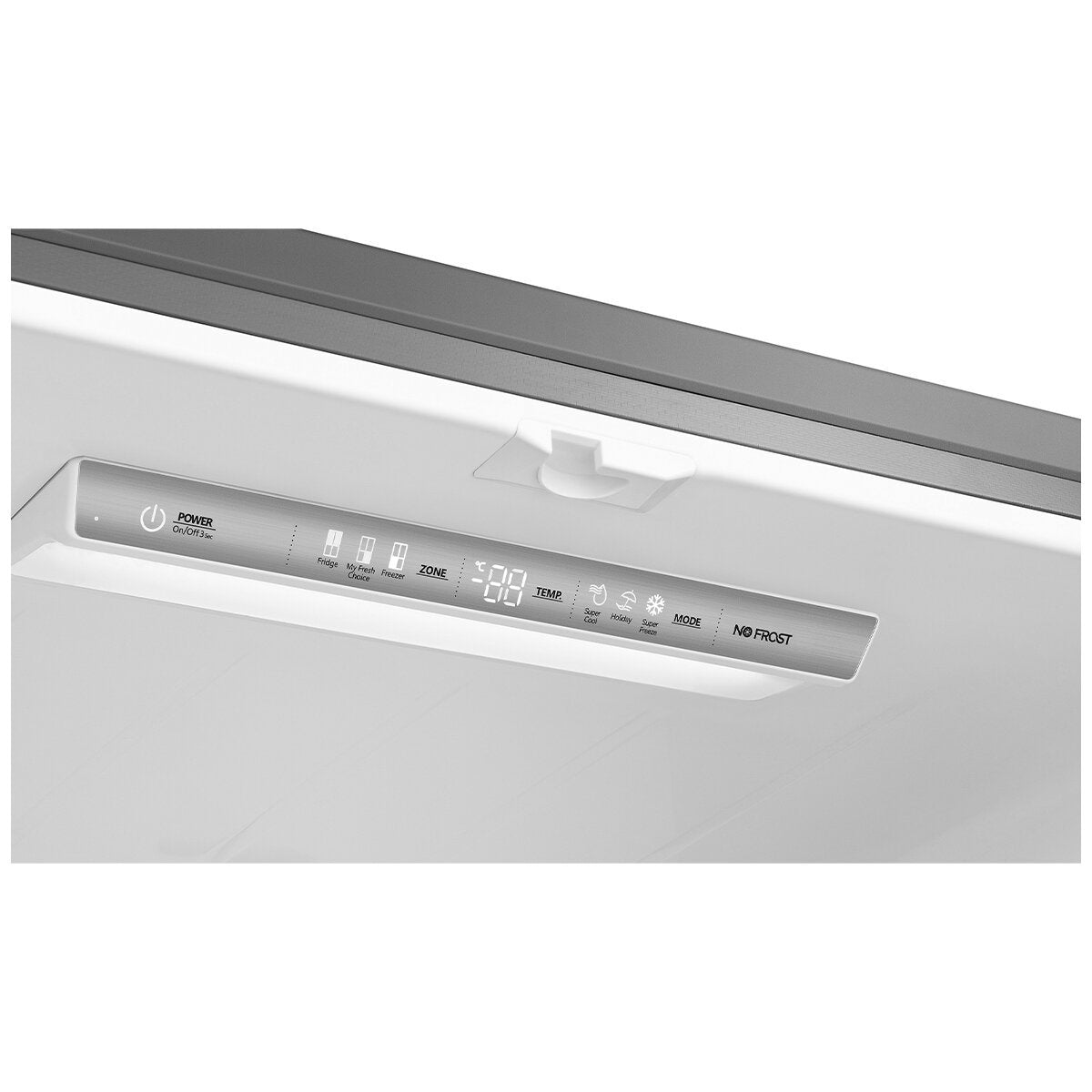 Hisense 609L French door fridge - stainless steel, inverter compressor, 3 star energy rating - HRCD610TS