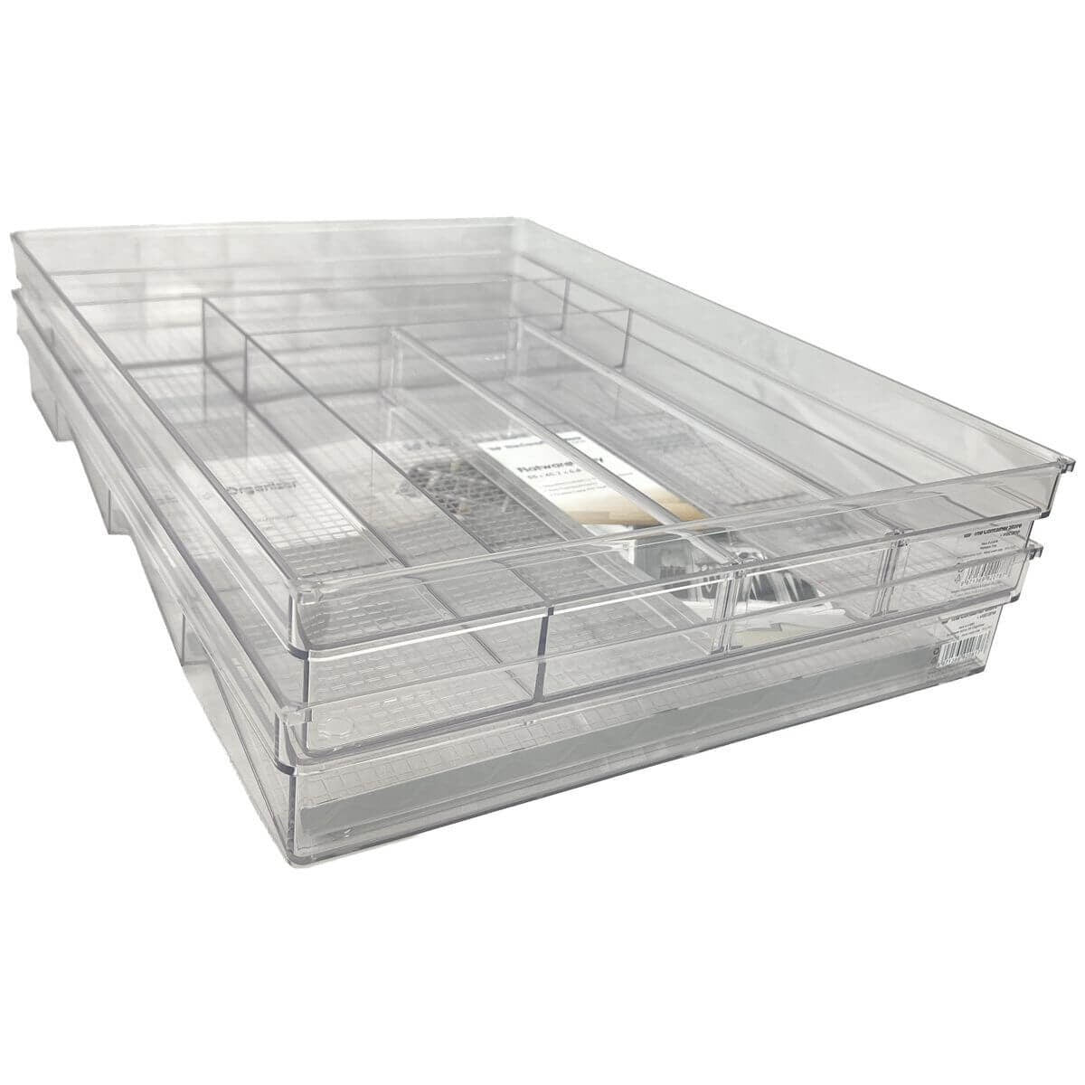 The Container Store 2 piece kitchen drawer pack 2 - Cutlery tray and spice jar organiser - VTCS-DRAW-P2