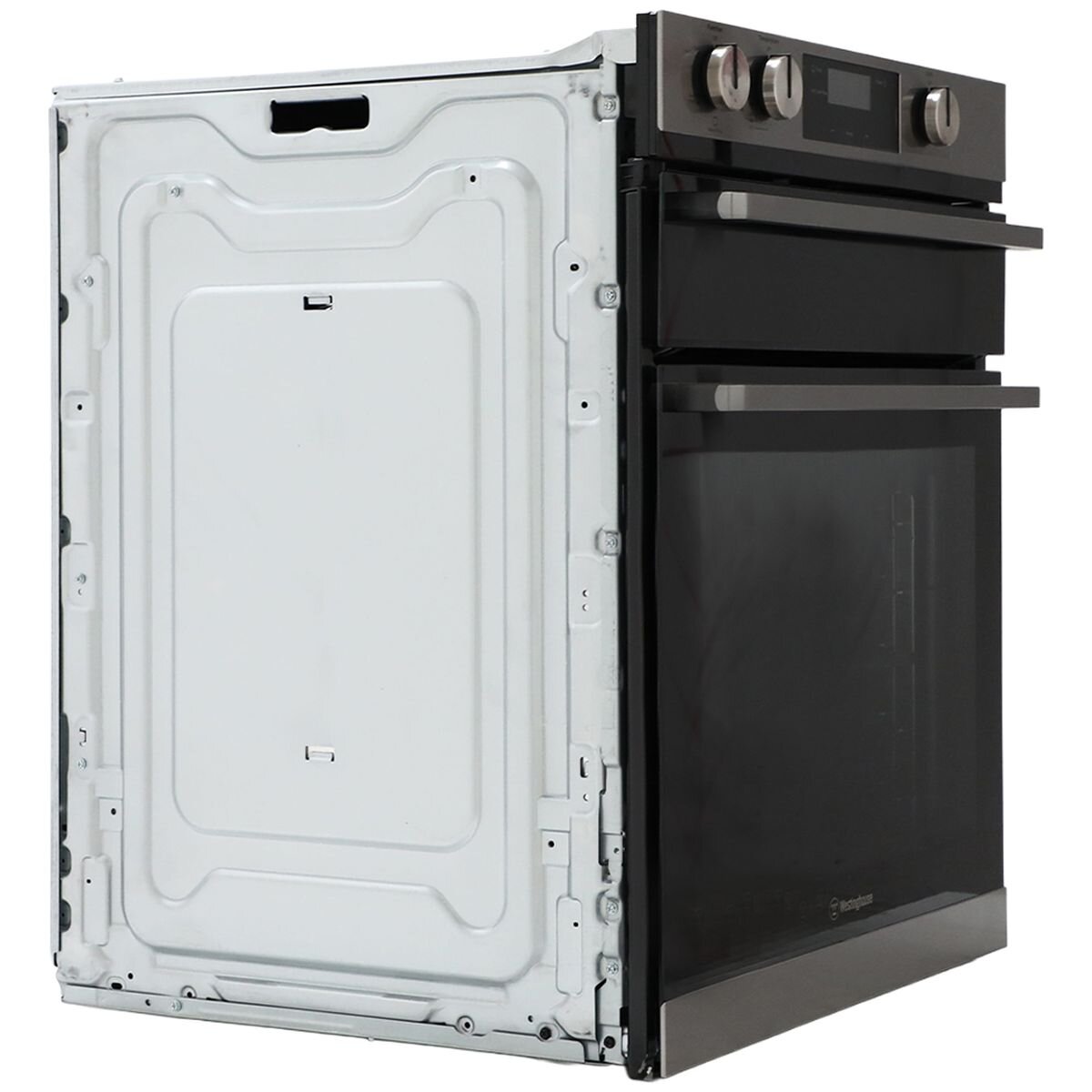 Westinghouse 60cm Multi-Function Electric Oven with Separate Grill - Stainless Steel, 80L - WVE6555SD