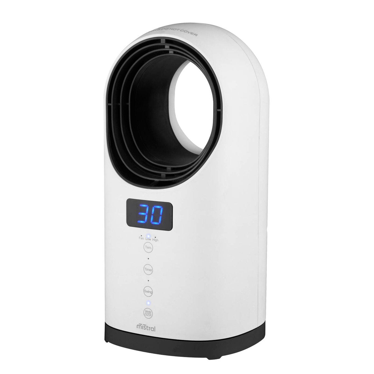 Mistral 1500W Bladeless Ceramic Fan Heater BMCDH1287 Remote Control Oscillating
