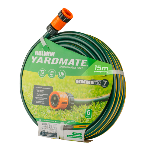 Holman Garden Hose - 12mm x 15m - PVC - Kink Resistant - SuperSaverAU - view 1
