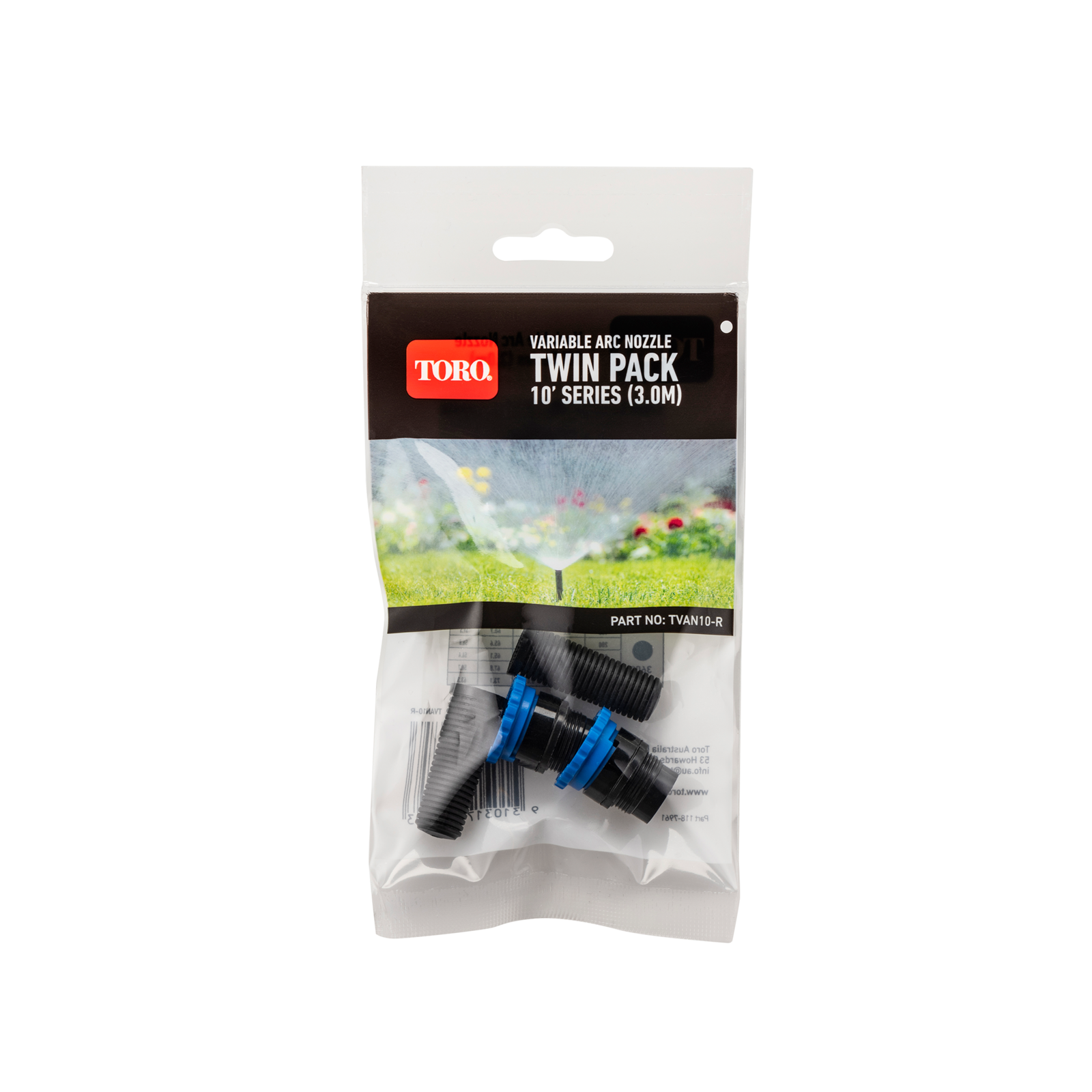 Toro 10ft Variable Arc Nozzle Twin Pack