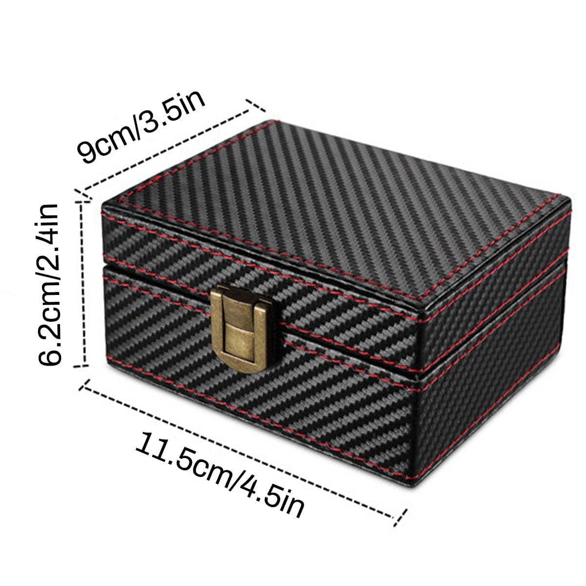 Faraday Signal Blocking Box for Car Key Fobs - Black Carbon Fibre - view 3