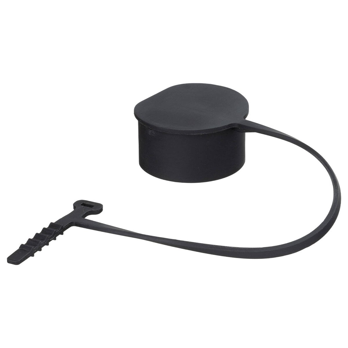 DETA EV Charger Connector Cover with Tie EVCM88 - Black Rubber