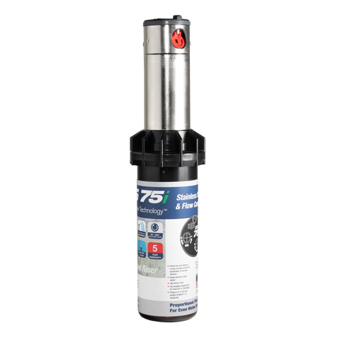 K-Rain Gear Drive Sprinkler with Stainless Steel Riser, Part & Full Circle Rotor