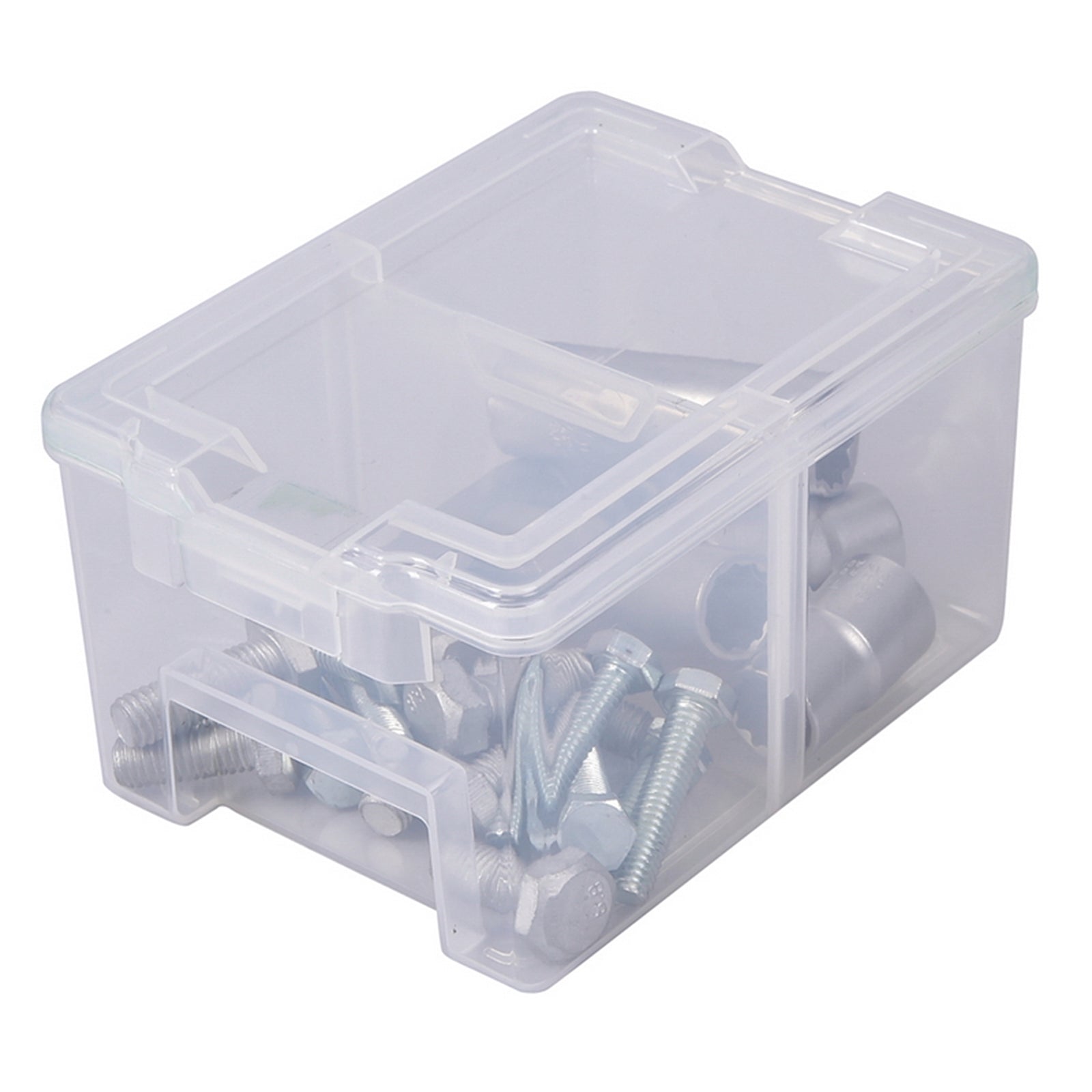 Tactix 9 Box Storage Modular Tower - Orange & Black Stackable Polypropylene Organiser